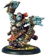Trollbloods: Calandra Truthsayer - Glimmerwood Trollkin Warlock