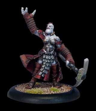 Trollbloods: Janissa Stonetide - Trollkin Runeshaper Figur - Rabat!