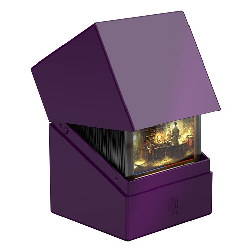 Ultimate Guard Boulder Deck Case Deck Box 100 Solid Purple