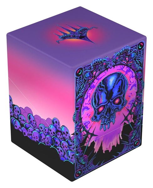 Ultimate Guard Boulder Deck Case  Deck Box  100  Standard Size: Magic: The Gathering Mana Token Swamp