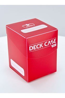 Ultimate Guard Deck Case  Deck Box  100  Standard Size Red  Rød