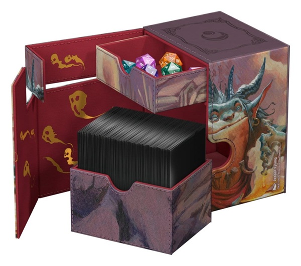 Ultimate Guard Flip Tray Deck Case Deck Box 133 Standard Size Xenoskin Squaroes: Magic: The Gathering Lorwyn Eclipsed: Grub Storied Matriarch