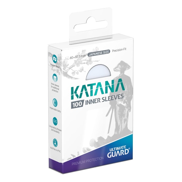 Ultimate Guard Katana Indersleeves - 100 Stk. Transparent
