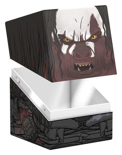 Ultimate Guard Squaroes Boulder Deck Case  Deck Box  100  Standard Size: The Lord   The Rings: Lurtz