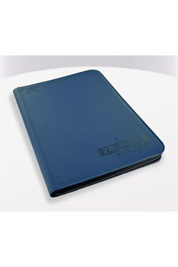 Ultimate Guard   18-pocket Zipfolio  Mappe  360 Kort  Xenoskin Blue  Blå