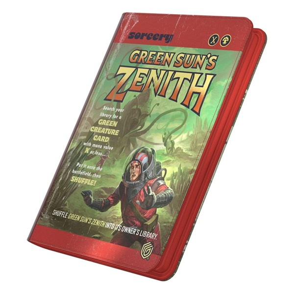 Ultimate Guard   18-pocket Zipfolio  Mappe  360 Kort  Xenoskin Magic: The Gathering Edge   Eternities: Green Sun 226 128 153   Zenith