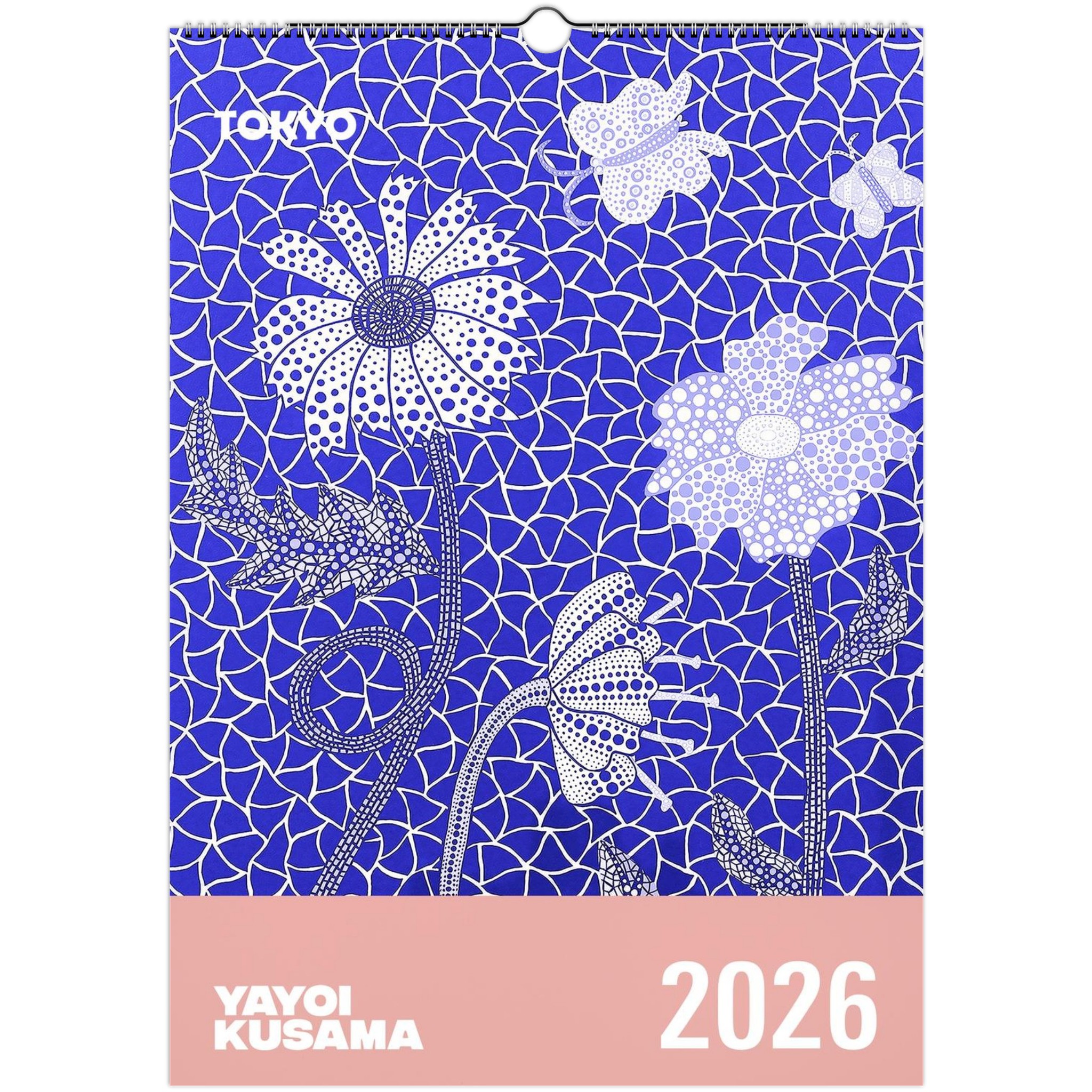 Yayoi Kusama Vægkalender – Kunstnerisk Kalender til Dit Hjem