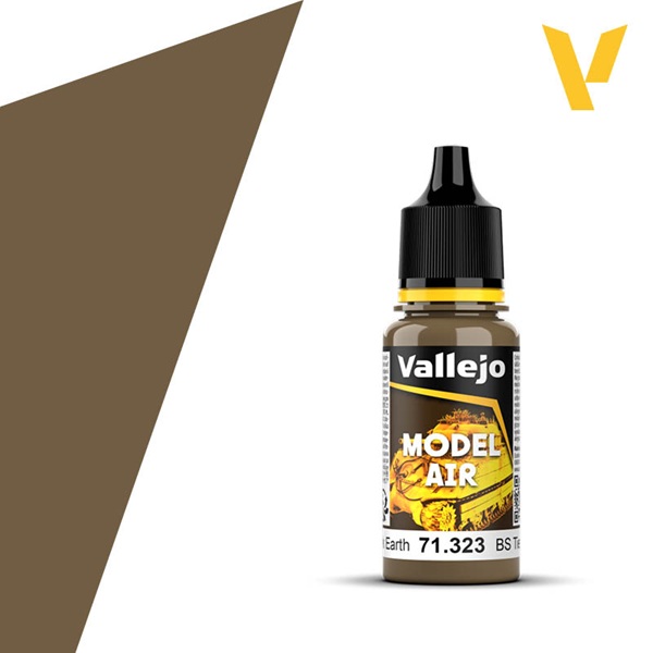 Vallejo Maling Model Air:   Dark Earth 17ml