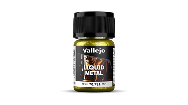 Vallejo Maling Model Color: Liquid Gold Gold  Alcohol Based  35