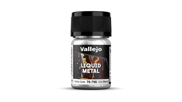 Vallejo Model Color: Flydende Guld & Hvid Guld Maling