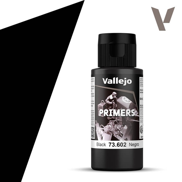 Vallejo Surface Primer  Acrylic-polyurethane : Black Primer  60