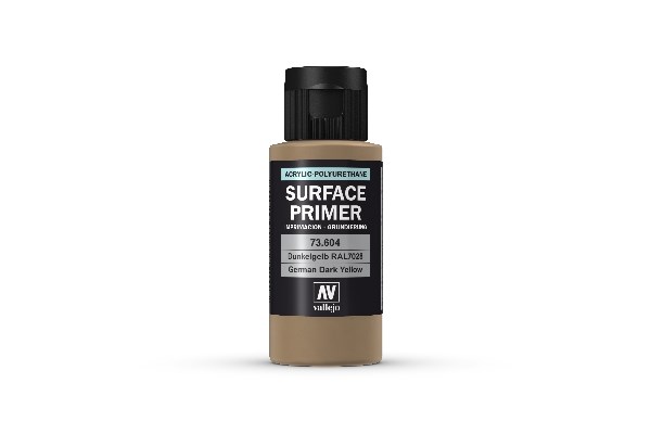 Vallejo Surface Primer  Acrylic-polyurethane : Ral 7028 German Dark Yellow  60