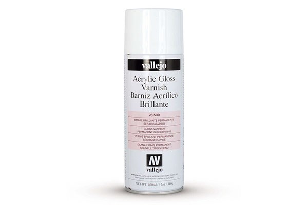 Vallejo Blank Lak Spray 400 ml – Beskyt dine figurer!