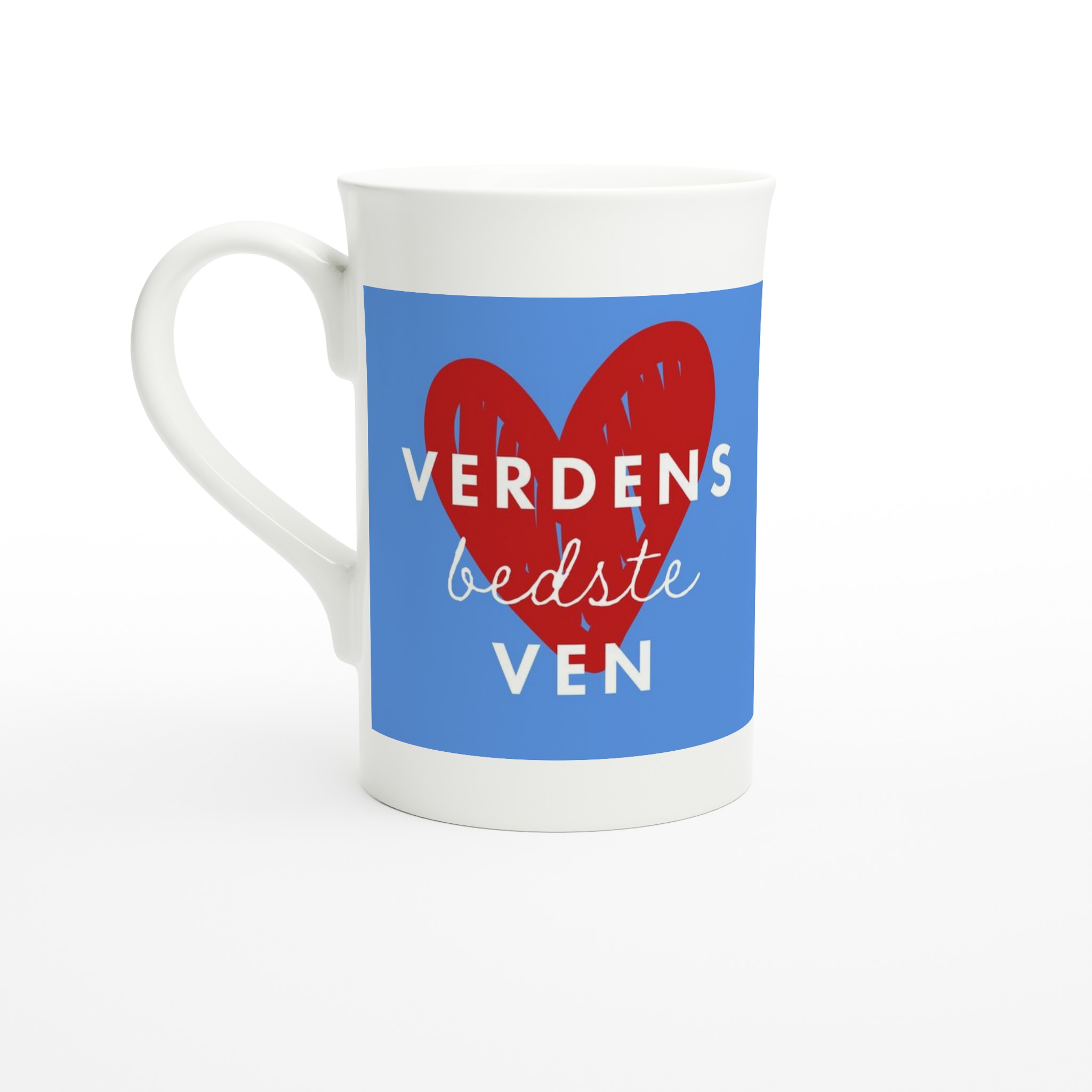 Verdens Bedste Ven Porcelænskrus – Stilfuld Hverdagspynt