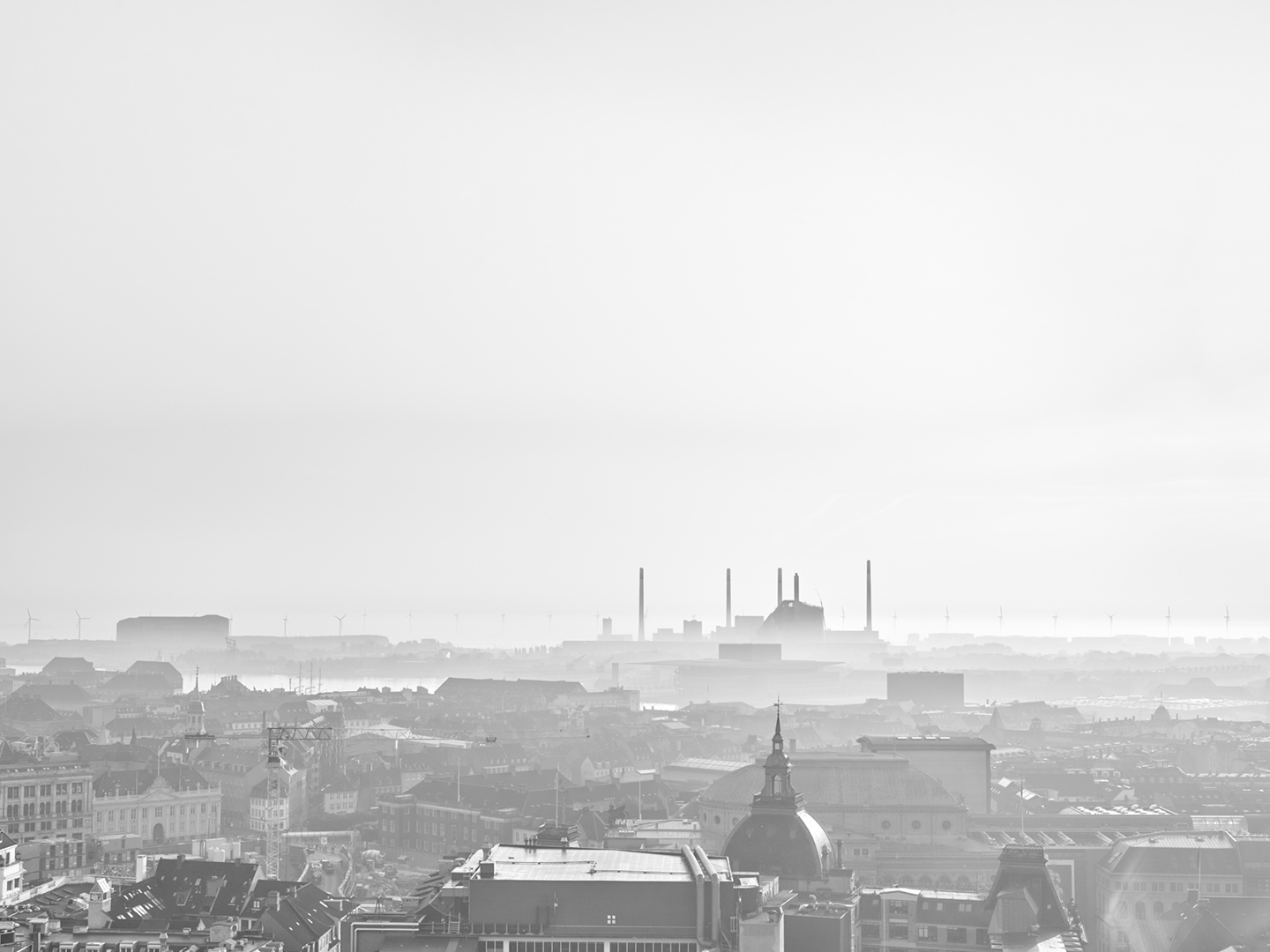 View Copenhagen Rammer – Sort-hvid Fotokunst Tilbud