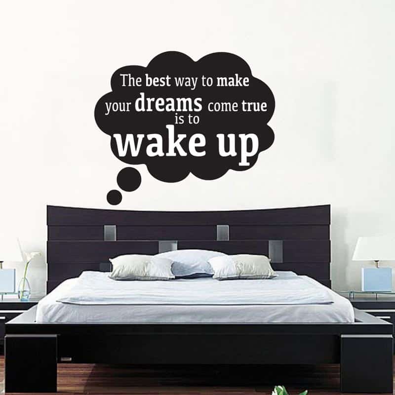 Wake   Wallsticker
