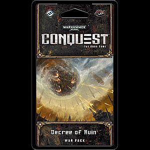 Warhammer 40k Conquest Lcg War Pack Planetfall Cycle    : Decree   Ruin