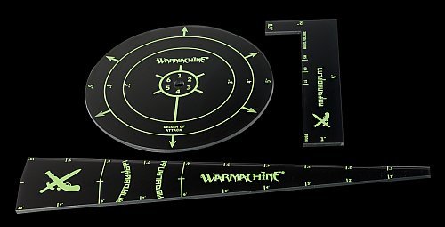 Warmachine: Mercenaries Skabelon Sæt – Optimer dit gameplay!
