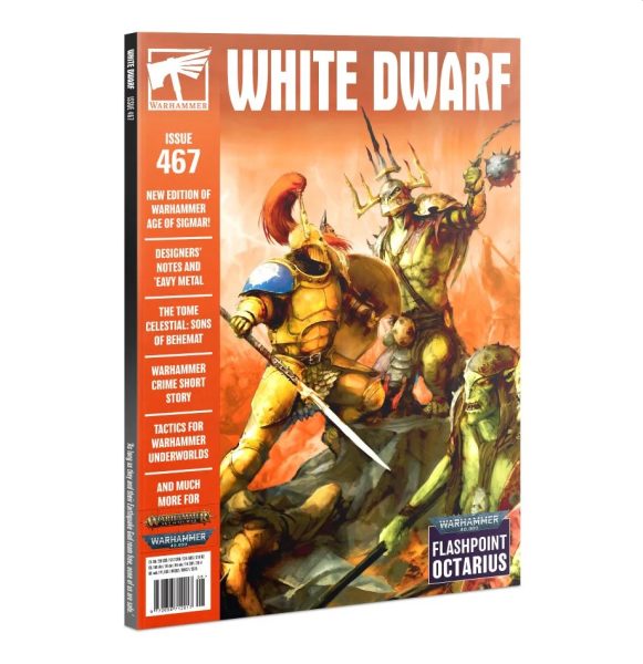White Dwarf Magasin 467 - August 2021 - Warhammer Nyheder