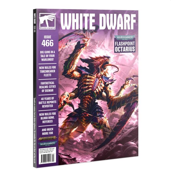 White Dwarf Magasin 466 - Juli 2021 - Warhammer Nyheder