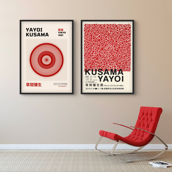 Yayoi Kusama Plakater - Farverig Kunst til Dit Hjem