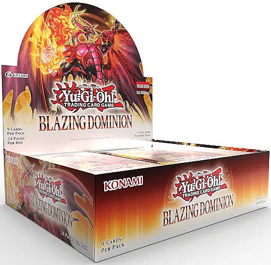 - -   Booster Pakke Blazing Dominion Booster Display