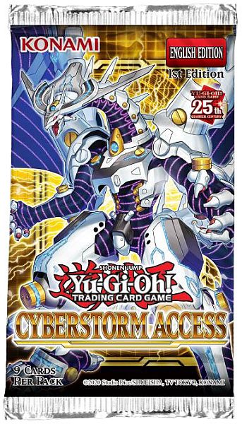 Yu-Gi-Oh Booster Pakke Cyberstorm Access - Lavpris!
