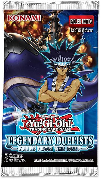 Yu-Gi-Oh Booster Pakke: Legendary Duelists - Duels From The Deep