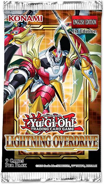 Yu-Gi-Oh Booster Pakke Lightning Overdrive - Lavpris!