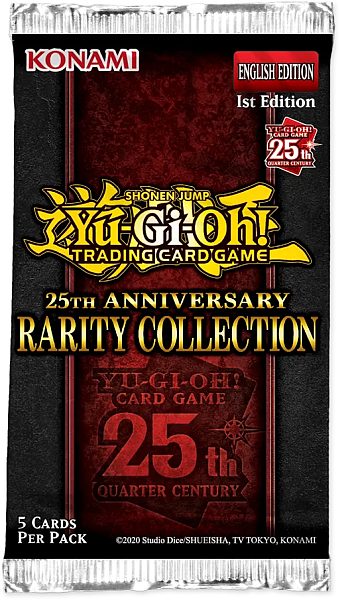 - -   Booster Pakke 25th Anniversary Rarity Collection Booster Pack