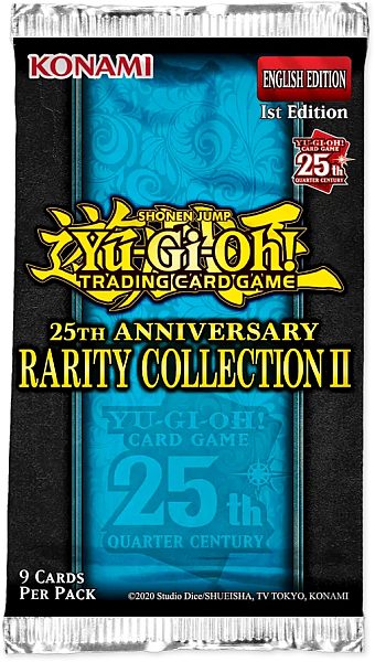 - -   Booster Pakke 25th Anniversary Rarity Collection   Booster Pack