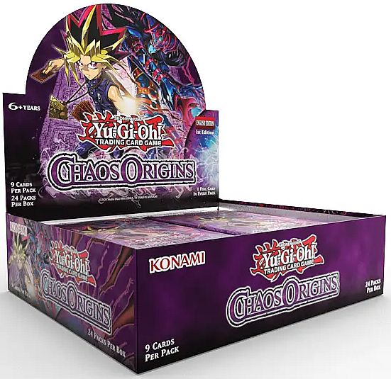 - -   Chaos Origins Booster Display: Box Med 24 Pakker