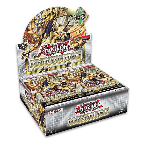 Yu-Gi-Oh Dimension Force Booster Box Display - Lavpris!