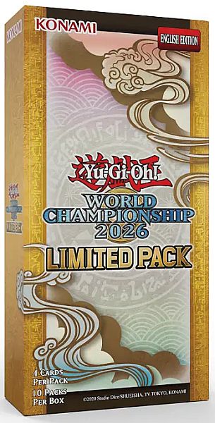 - -   Limited Pack World Championship 2026 Booster Box
