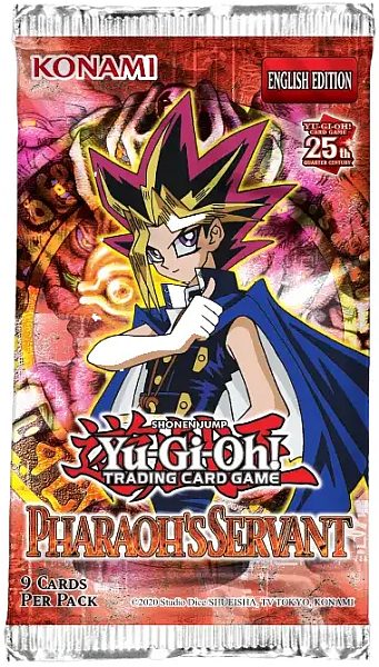 Yu-Gi-Oh Pharaoh's Servant 25-års Jubilæums Booster Pack