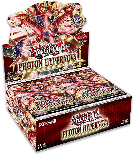 Yu-Gi-Oh! Photon Hypernova Booster Display - 24 Pakker