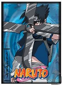 - -     Small Size Naruto Sasuke Uchiha With Shuriken   Kunai 50 Stk  Lommer Small Size Sleeves  Accnrt002