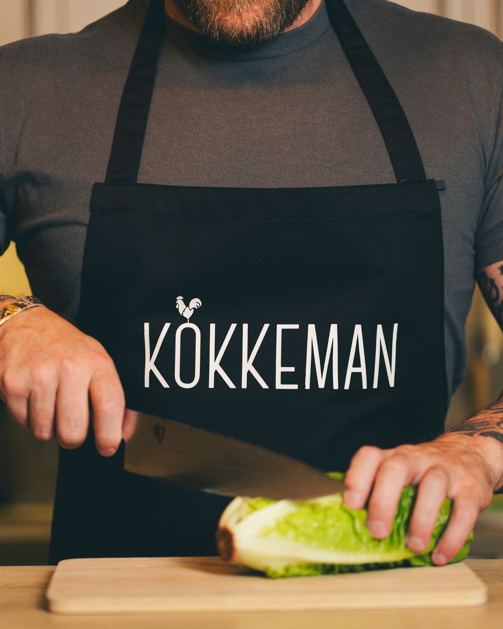 Kokkeman Forklæde – Gør madlavning til en fest!