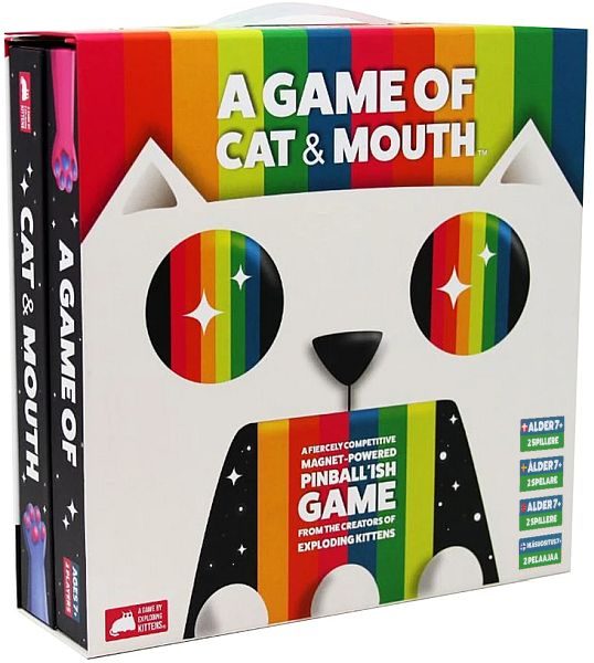 Game   Cat   Mouth  Dansk  Pinball Board Game
