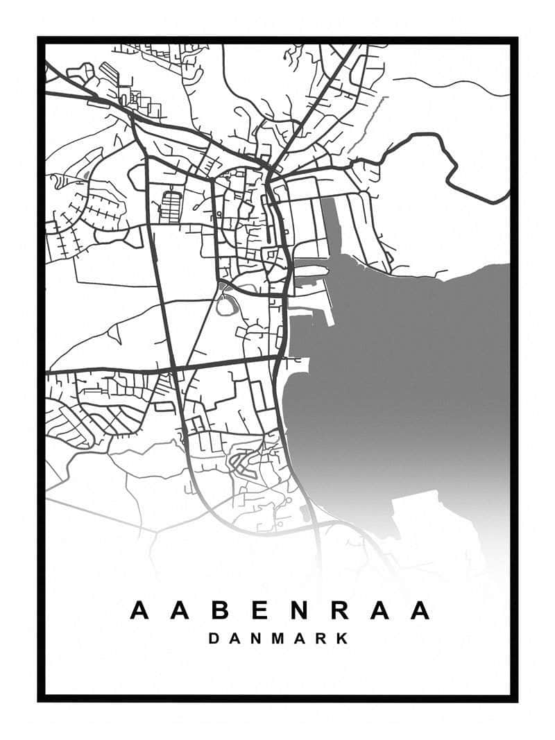 Aabenraa Plakat – Få et stykke af din yndlingsby!