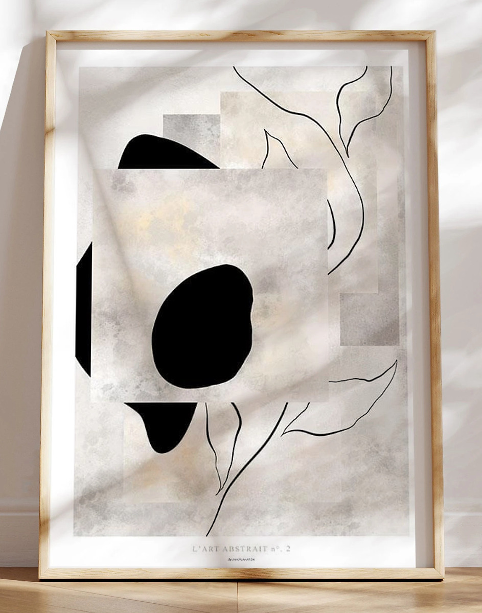 Abstrakt Kunstplakat