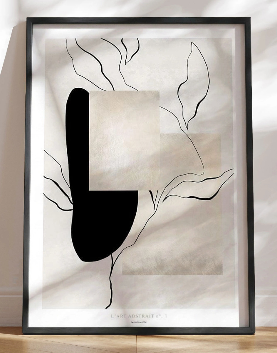 Abstrakt Kunstplakat