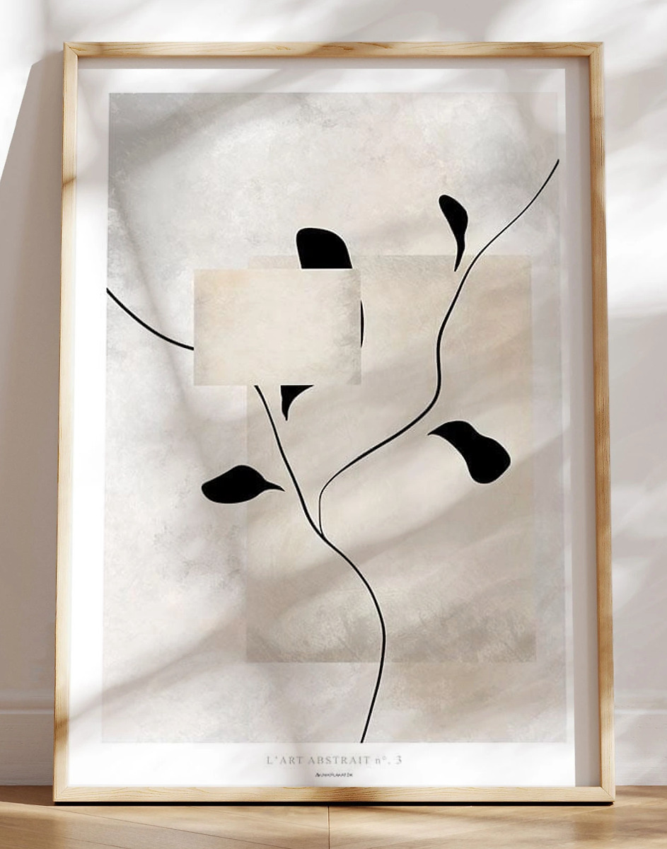 Abstrakt Kunstplakat