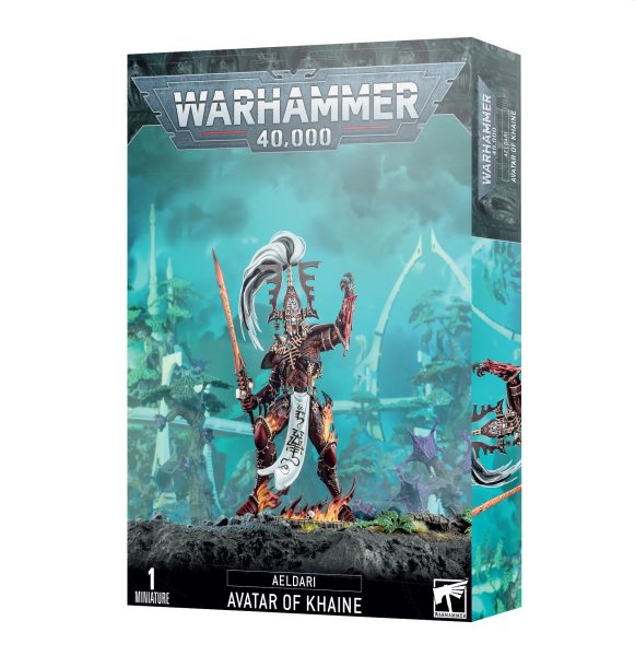 Aeldari Avatar af Khaine - Fantastisk Warhammer 40K Figur