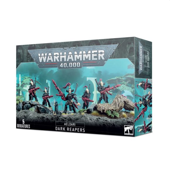 Aeldari Dark Reapers - Warhammer 40K Enhed med Exarch