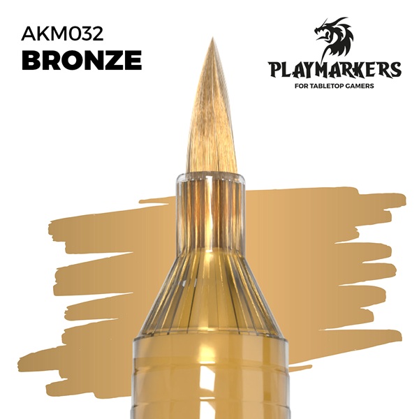 Interactive Playmarkers: Bronze  Paint Marker Malingstusch
