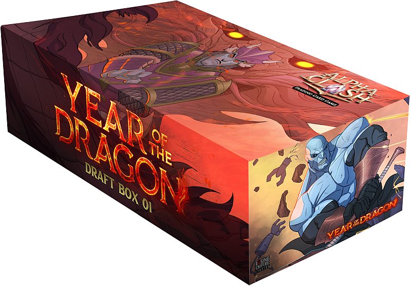 Alpha Clash Tcg: Draft Box 01 - Dragens År