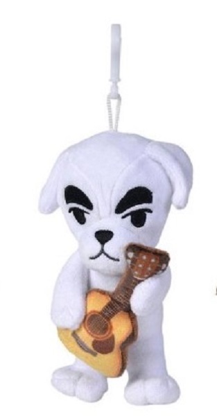 Animal Crossing KK Slider Plysdyr Nøglering 15 cm