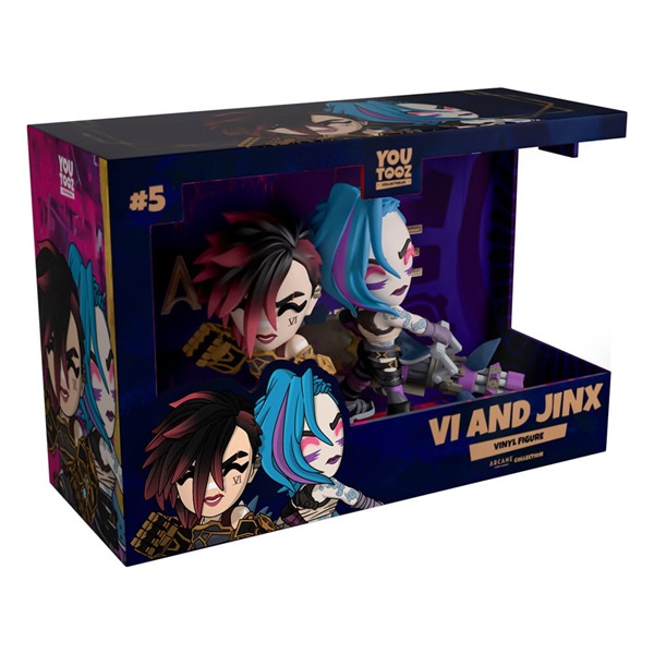Arcane League   Legends:   And Jinx  -pack Youtooz Vinyl Figure 11cm