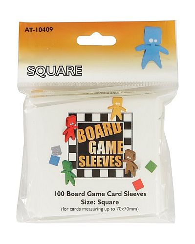 Arcane Tinmen Regular: Square Card Sleeves 70x70mm 100 Lommer   -10409